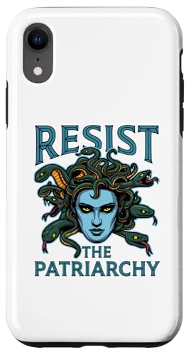 Widerstehen Sie dem Patriarchat – Medusa Feminist Power Hülle für iPhone XR Widerstehen Sie dem Patriarchat – Medusa Feminist Power Hülle für iPhone XR von Political Protest Apparel
