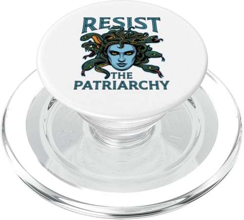 Widerstehen Sie dem Patriarchat – Medusa Feminist Power PopSockets PopGrip für MagSafe Widerstehen Sie dem Patriarchat – Medusa Feminist Power PopSockets PopGrip für MagSafe von Political Protest Apparel