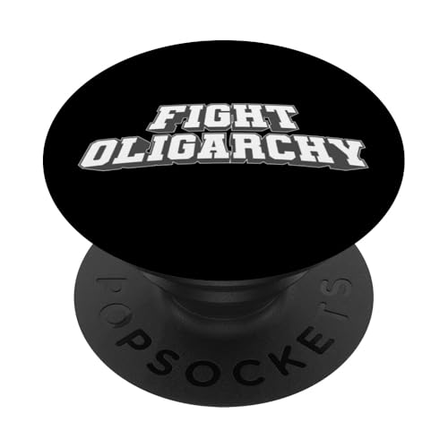 Political Resist MAGA Fight Oligarchy - Patriotische Demokratie PopSockets Klebender PopGrip von Political Statement Resist Oligarchy Dictator MAGA