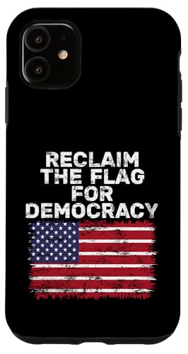 Politische Demokratie - Resist MAGA - Reclaim the US Flag Hülle für iPhone 11 Politische Demokratie - Resist MAGA - Reclaim the US Flag Hülle für iPhone 11 von Political Statement Resist Oligarchy Dictator MAGA