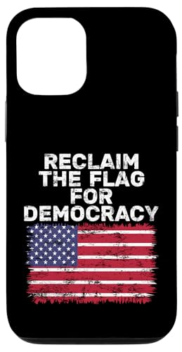 Politische Demokratie - Resist MAGA - Reclaim the US Flag Hülle für iPhone 12/12 Pro Politische Demokratie - Resist MAGA - Reclaim the US Flag Hülle für iPhone 12/12 Pro von Political Statement Resist Oligarchy Dictator MAGA