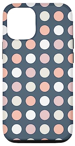 Hülle für iPhone 14 Pro Gepunktete Pastellfarben, Damen und Mädchen, gepunktet von Polka Dot Gifts & Decorations