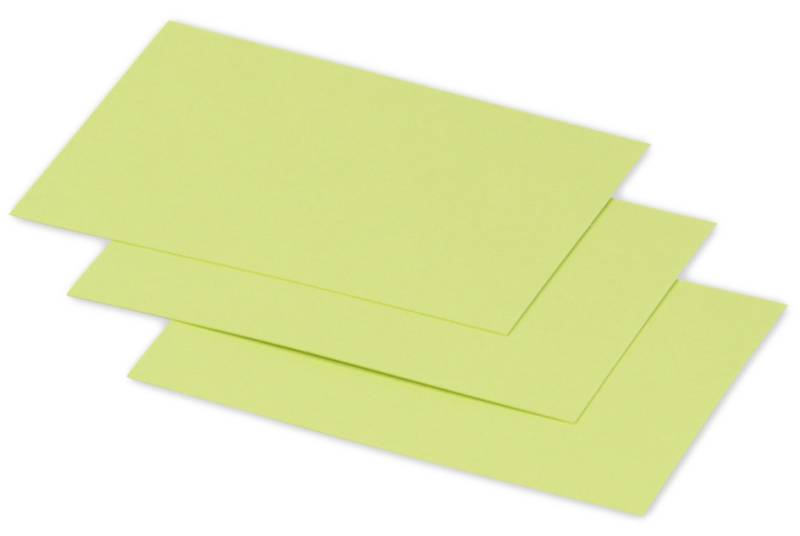 Pollen by Clairefontaine Minikarte 70 x 95 mm, knospengrün von Pollen by Clairefontaine