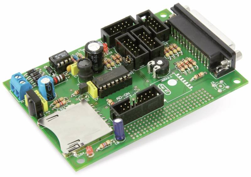 Bausatz Add-on für AVR-NET-IO von Pollin-Bausatz