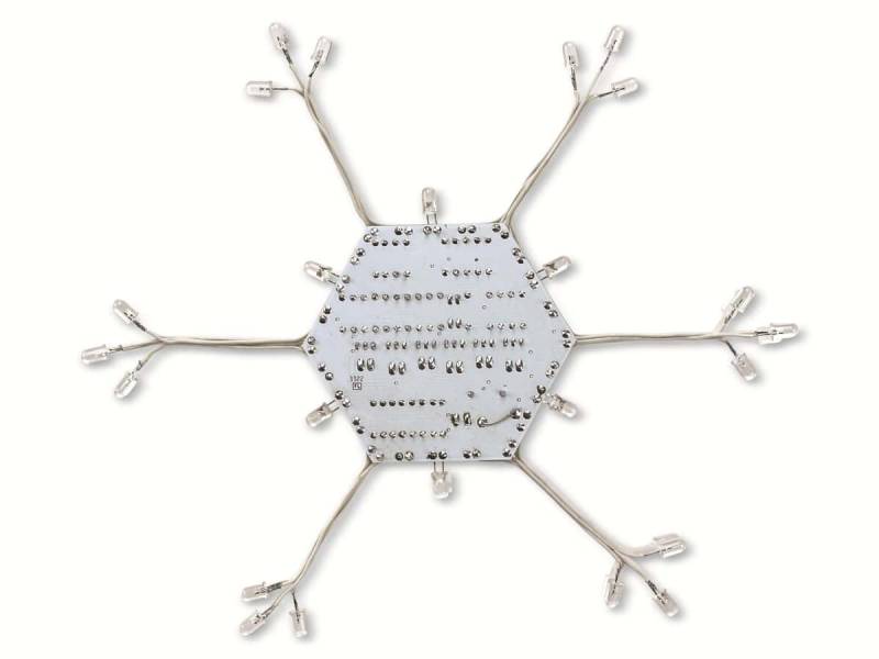 Bausatz Schneeflocke, V1.0 von Pollin-Bausatz