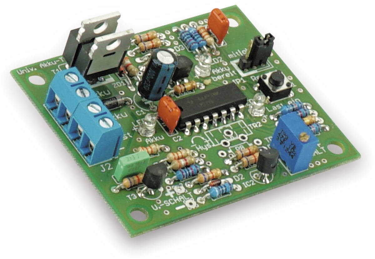 Bausatz Universal Akku-Tiefentladeschutz V1.0 von Pollin-Bausatz