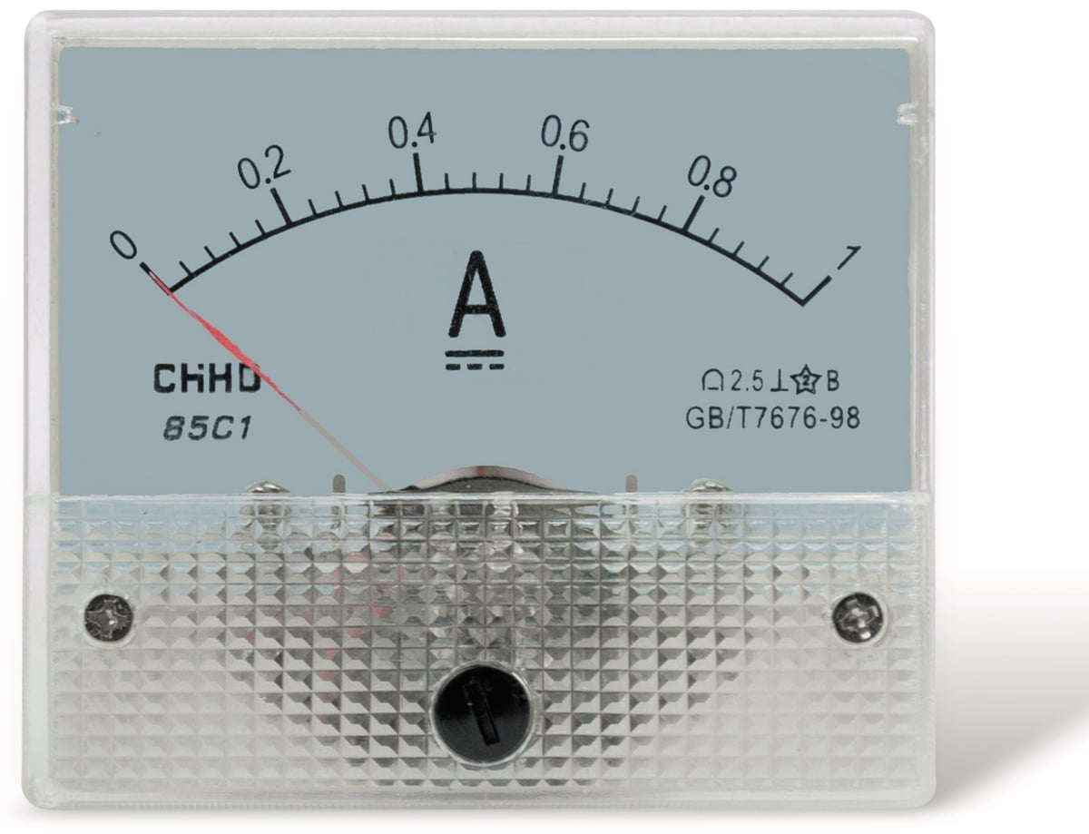 Einbau-Messinstrument, 0...1 A- Einbau-Messinstrument, 0...1 A- von Pollin-Choice