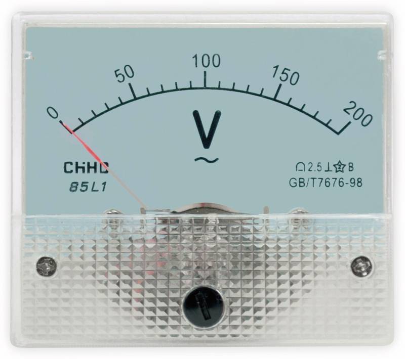 Einbau-Messinstrument, 0...200 V~ von Pollin-Choice