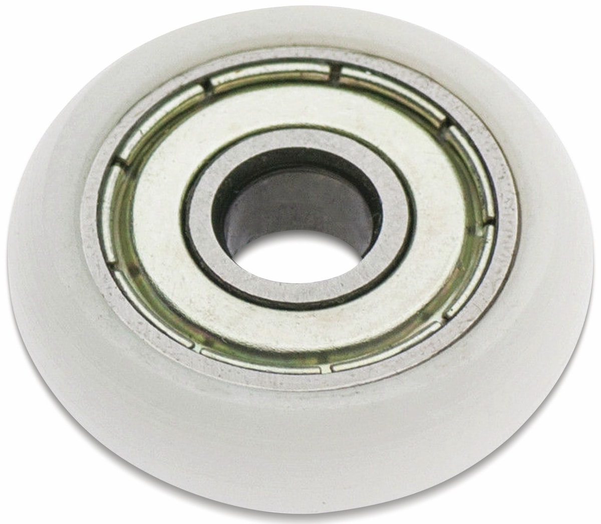Laufrolle, Ø 25mm, Breite 7mm, Loch Ø 6 mm Laufrolle, Ø 25mm, Breite 7mm, Loch Ø 6 mm von Pollin-Choice