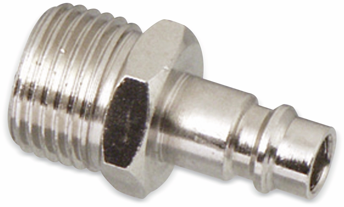 Druckluft-Stecker mit 1/2" AG Druckluft-Stecker mit 1/2" AG von Pollin Electronic GmbH