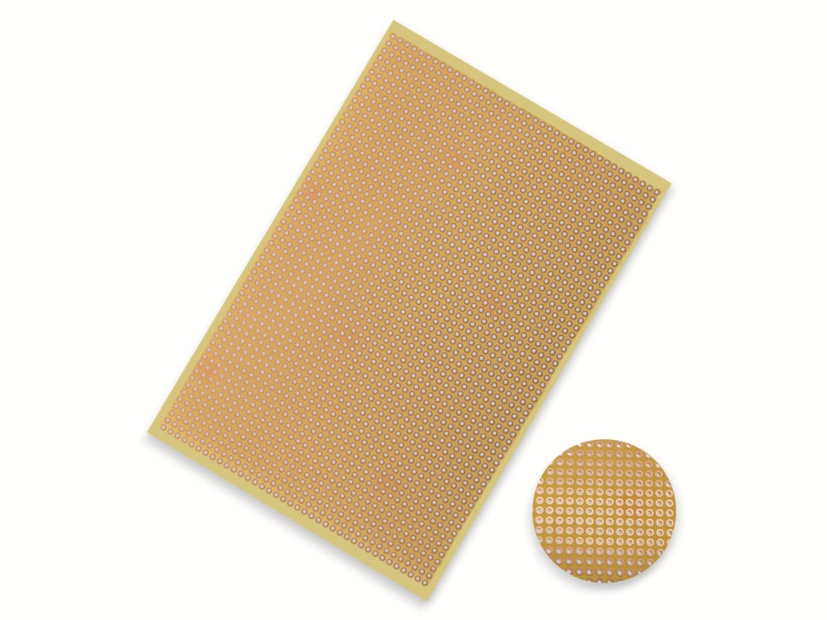 Punktrasterplatine, 150x100 mm Punktrasterplatine, 150x100 mm von Pollin Electronic GmbH
