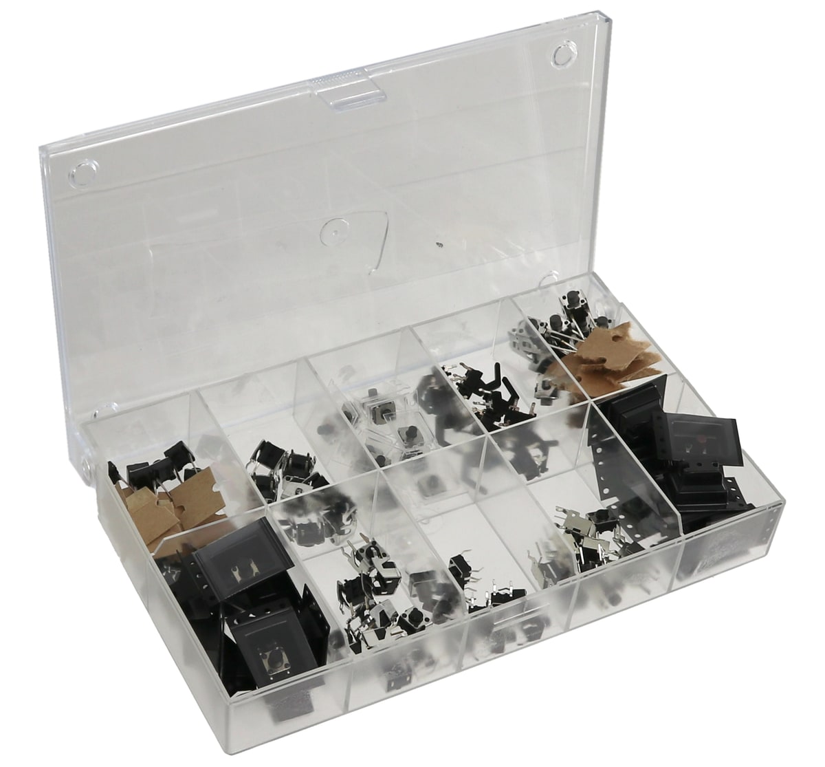 Sortiment Eingabetaster, 100 Stück Sortiment Eingabetaster, 100 Stück von Pollin Electronic GmbH