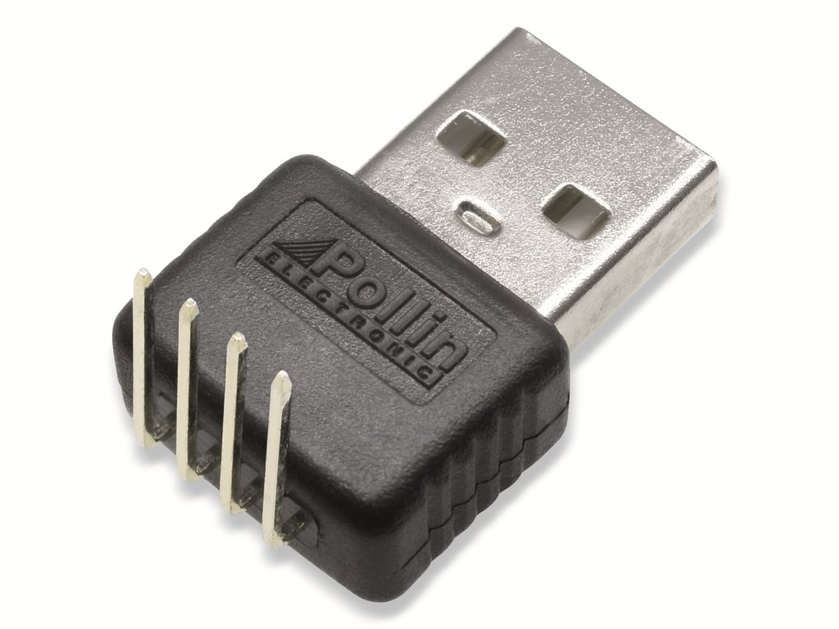 Steckverbinder, USB A, Printmontage 90°, Stecker von Pollin