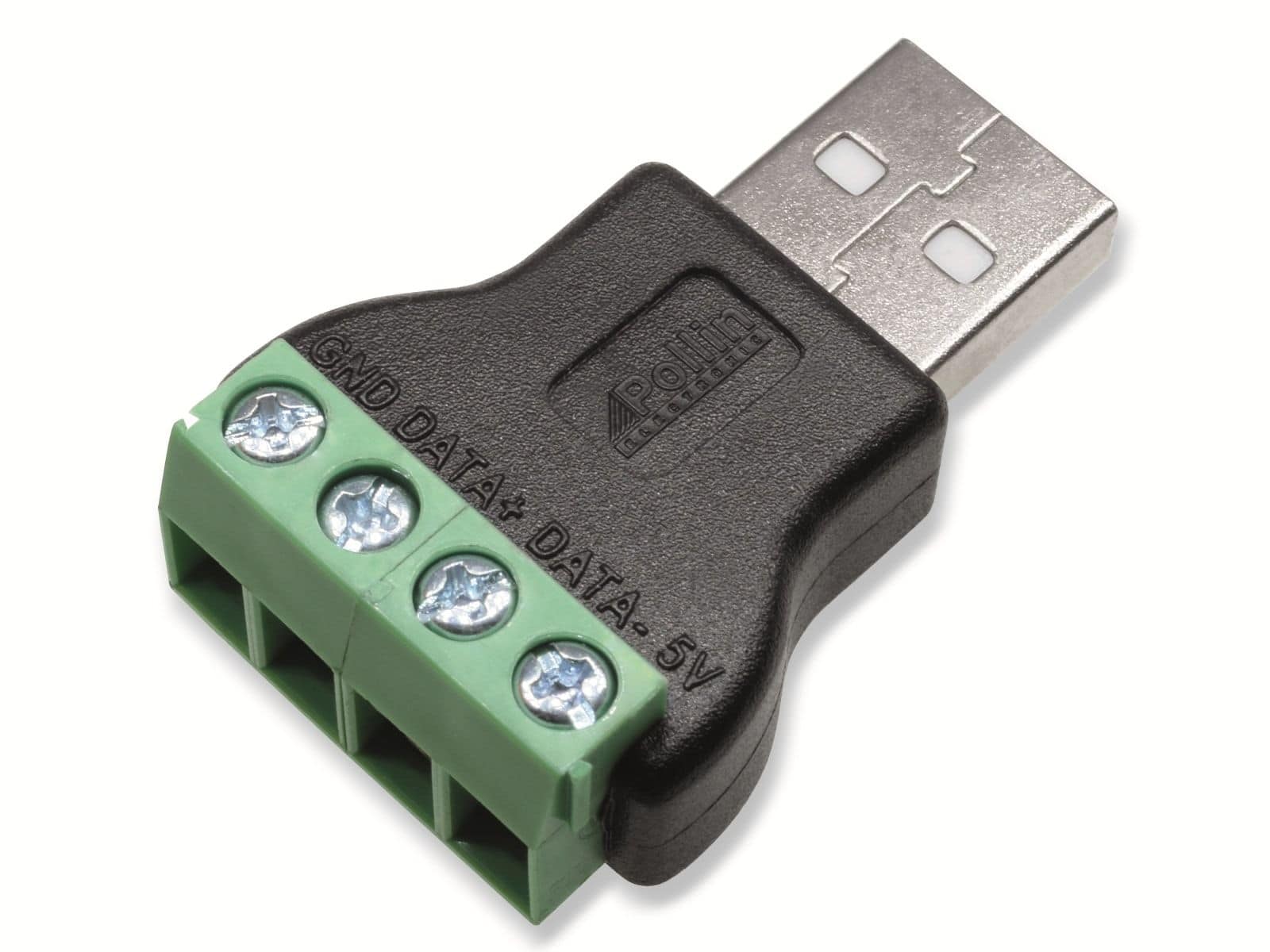 Steckverbinder, USB A, Schraubanschluss, Stecker von Pollin