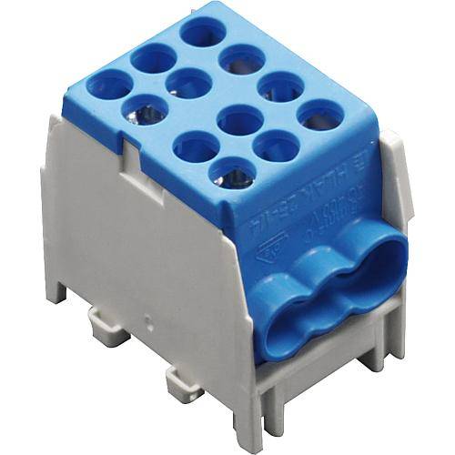 Pollmann Hauptleitungsabzweigklemme blau 25/16mm² 1-pol 2Ein/4Aus 2080169 von Pollmann Elektrotechnik GmbH