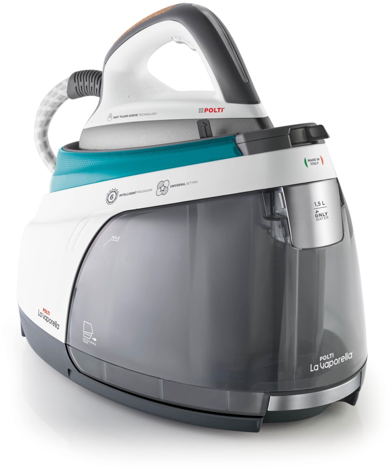 La Vaporella XT110C Bügelstation weiß/grün von Polti