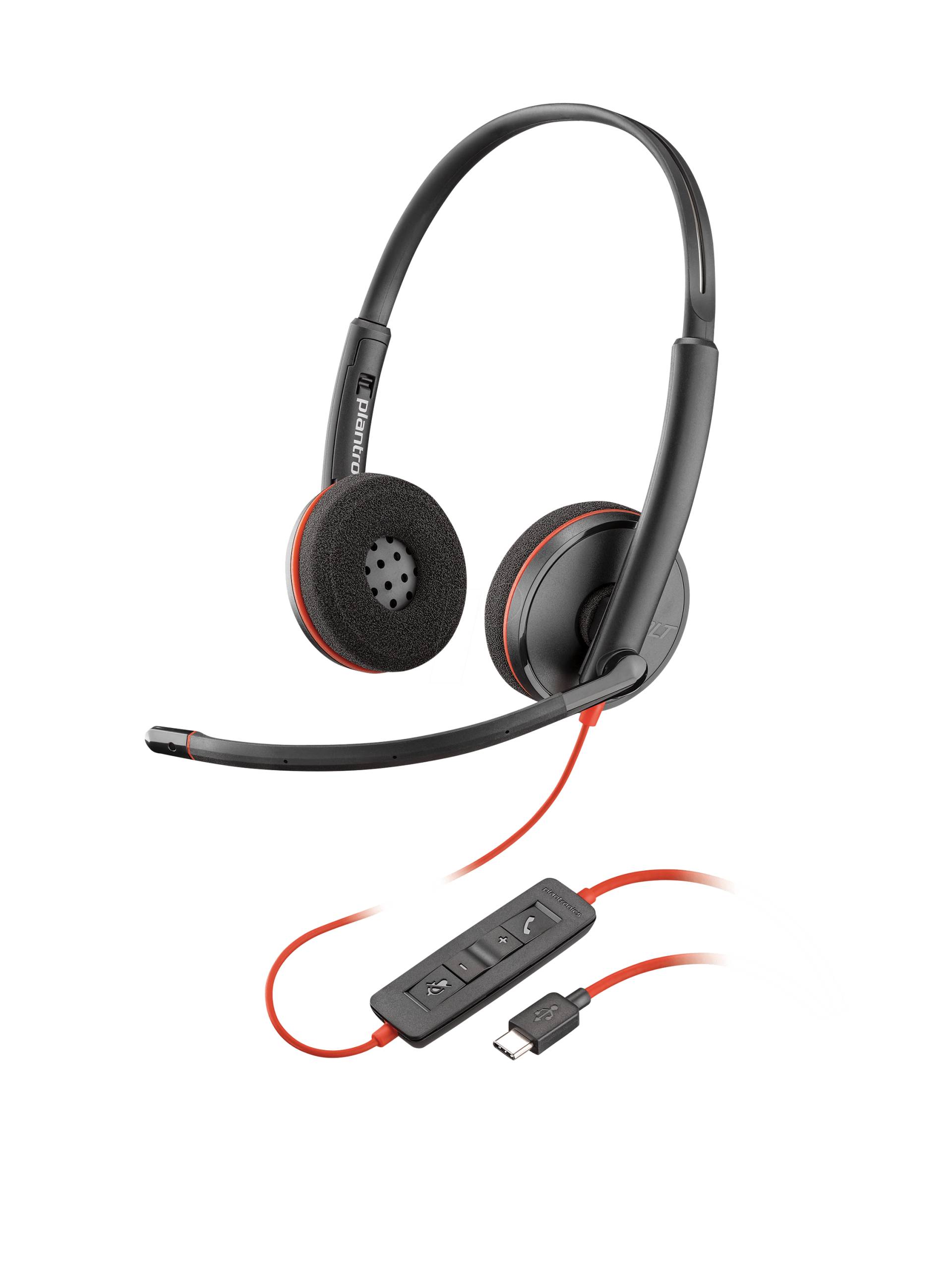 POLY BW C3220 C - Headset, USB-C, Stereo, Blackwire 3220 von Poly