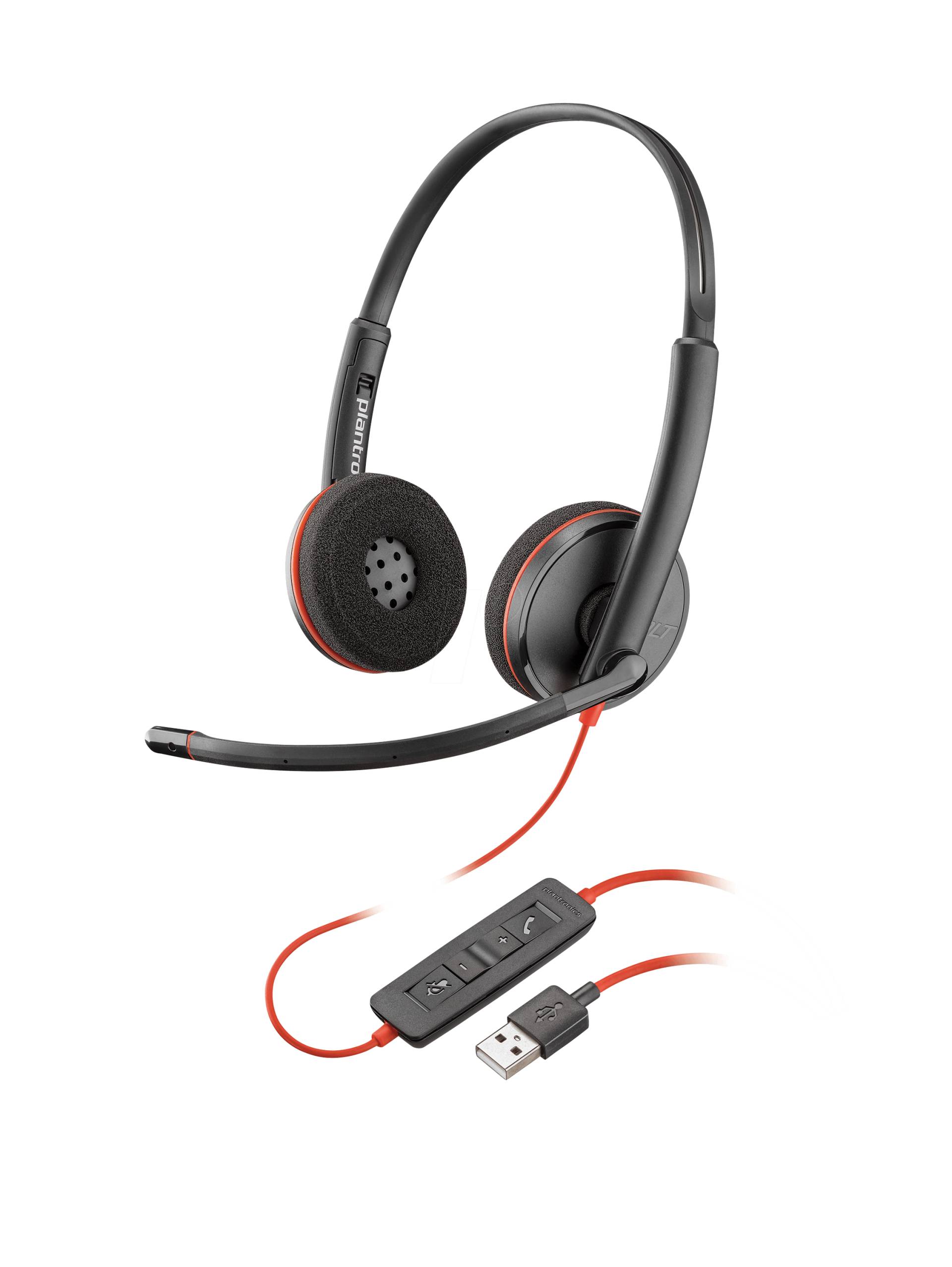 POLY BW C3220 - Headset, USB, Stereo, Blackwire 3220 von Poly