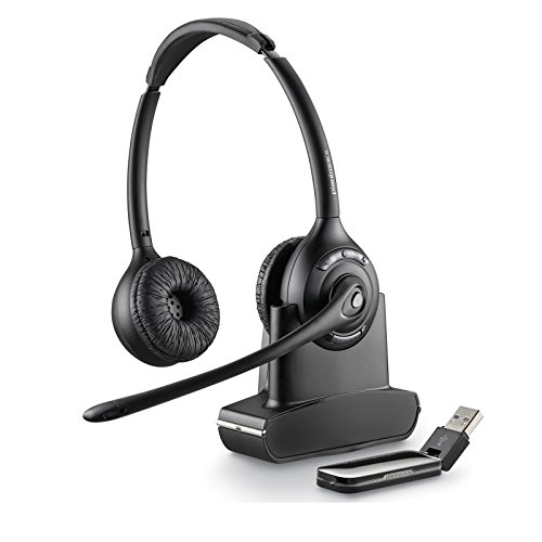Plantronics 84008-02 DECT Kopfhörer Savi W420-M USB binaural Schwarz Plantronics 84008-02 DECT Kopfhörer Savi W420-M USB binaural Schwarz von Poly