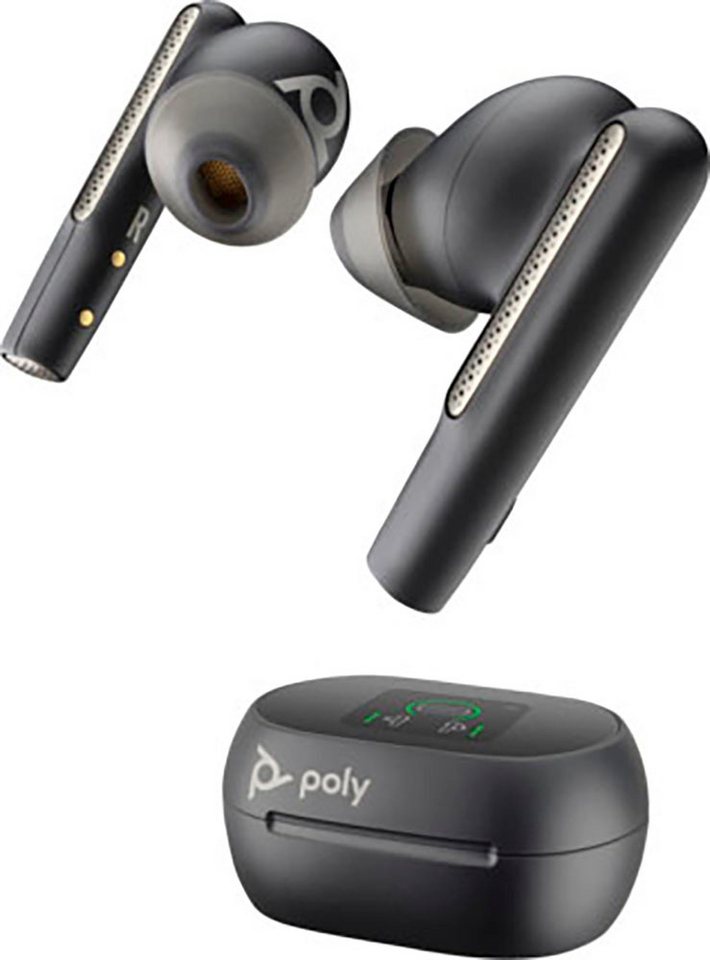 Poly BT Headset Voyager Free 60+ UC USB-C/A Wireless-Headset (Active Noise Cancelling (ANC), Bluetooth, Active Noise Canceling) von Poly
