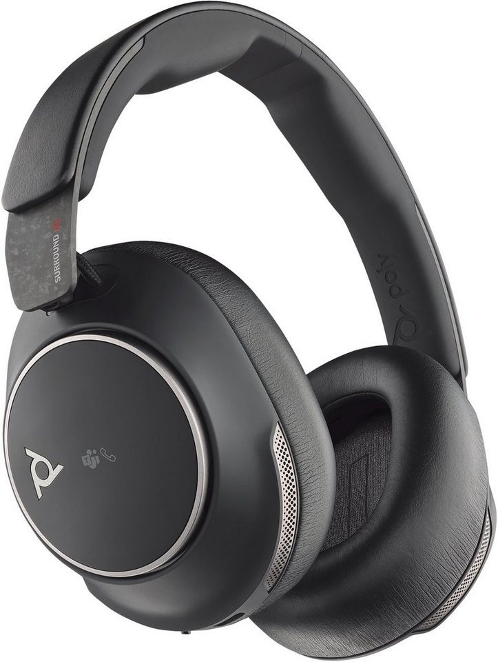 Poly BT Headset Voyager Surround 80 USB-A/C Teams Wireless-Headset (Active Noise Cancelling (ANC), Bluetooth, Active Noise Canceling) von Poly
