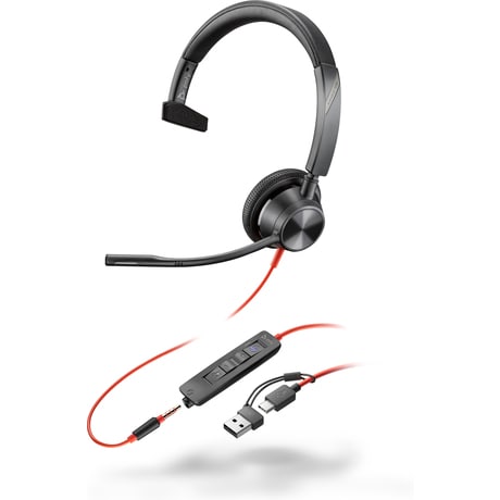 Poly Blackwire 3315 -M USB-C HS +USB-C/A von Poly