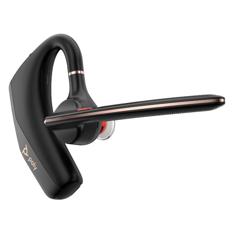 Poly Bluetooth Headset Voyager Legend 50-M UC, MS Teams 4 Mikrofone mit Rauschunterdrückung, AI-unterstützte Geräuschunterdrückung, Unterstützt Qi-Wir von Poly