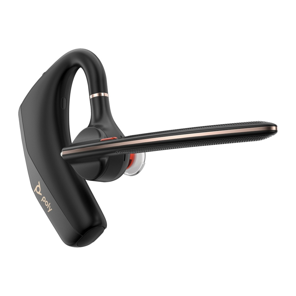 Poly Bluetooth Headset Voyager Legend 50-M UC Teams zertifiziert 4 Mikrofone mit Rauschunterdrückung, AI-unterstützte Geräuschunterdrückung, Unterstüt von Poly