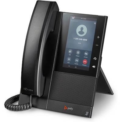 Poly CCX 505 Business-Medientelefon mit Open SIP, PoE-fähig von Poly