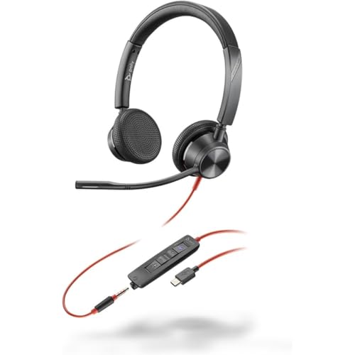 Poly Headset Blackwire C3325-M Stereo USB-C/A & 3,5 mm Teams von Poly