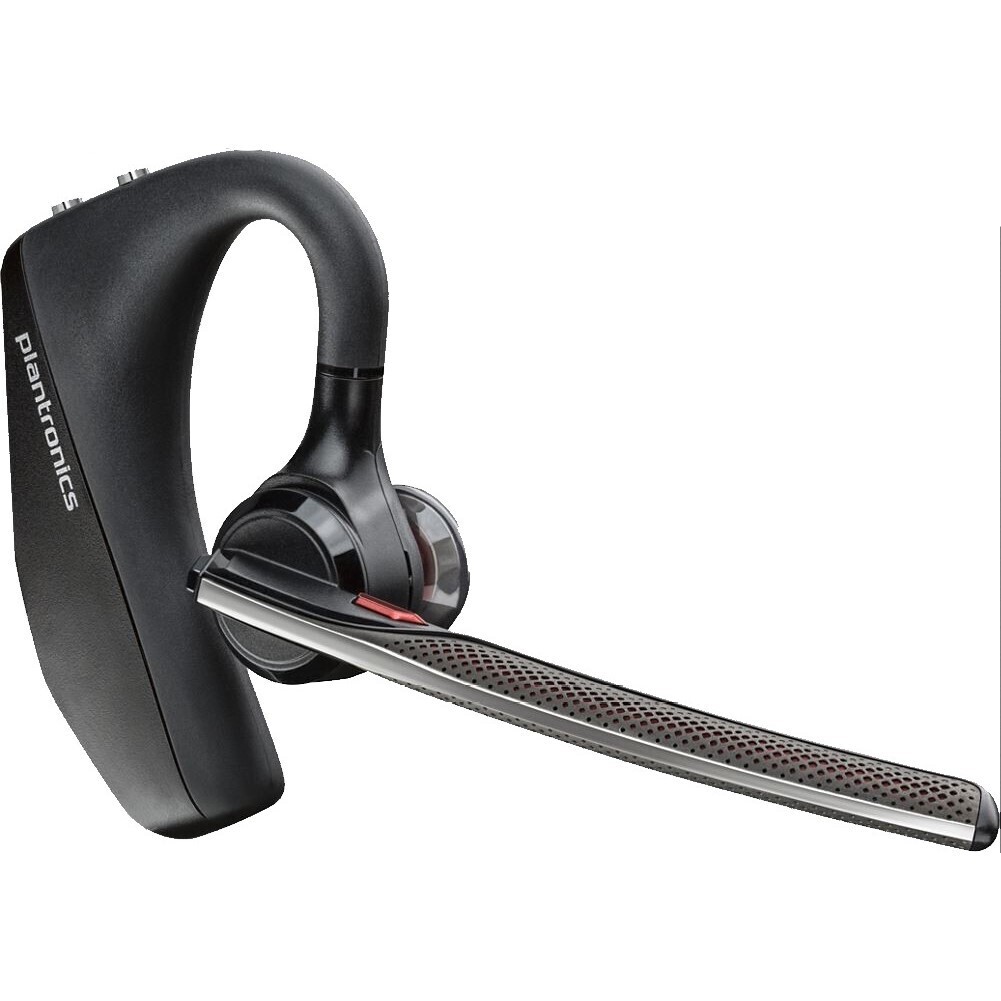 Poly Plantronics Voyager 5200 Headset, Bluetooth, Ohrhörer mit mit Ohrbügel, Unified Communication optimiert von Poly