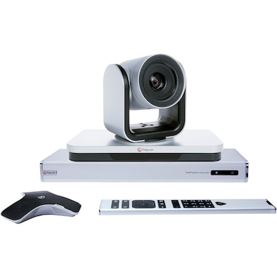 Poly RealPresence Group 500 Videokonferenzsystem mit EagleEyeIV Kamera von Poly