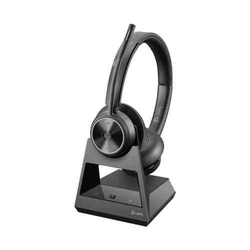 Poly Savi 7320 - Savi 7300 Series - Headset - On-Ear - DECT - kabellos - aktive Rauschunterdrückung - USB-A über DECT-Adapter - Schwarz - Zertifiziert für Microsoft Teams, UC-Zertifiziert Poly Savi 7320 - Savi 7300 Series - Headset - On-Ear - DECT - kabellos - aktive Rauschunterdrückung - USB-A über DECT-Adapter - Schwarz - Zertifiziert für Microsoft Teams, UC-Zertifiziert von Poly
