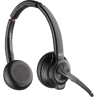 Poly Savi 8220 Office DECT Headset, inkl. DECT-Basisstation USB-A/-C von Poly