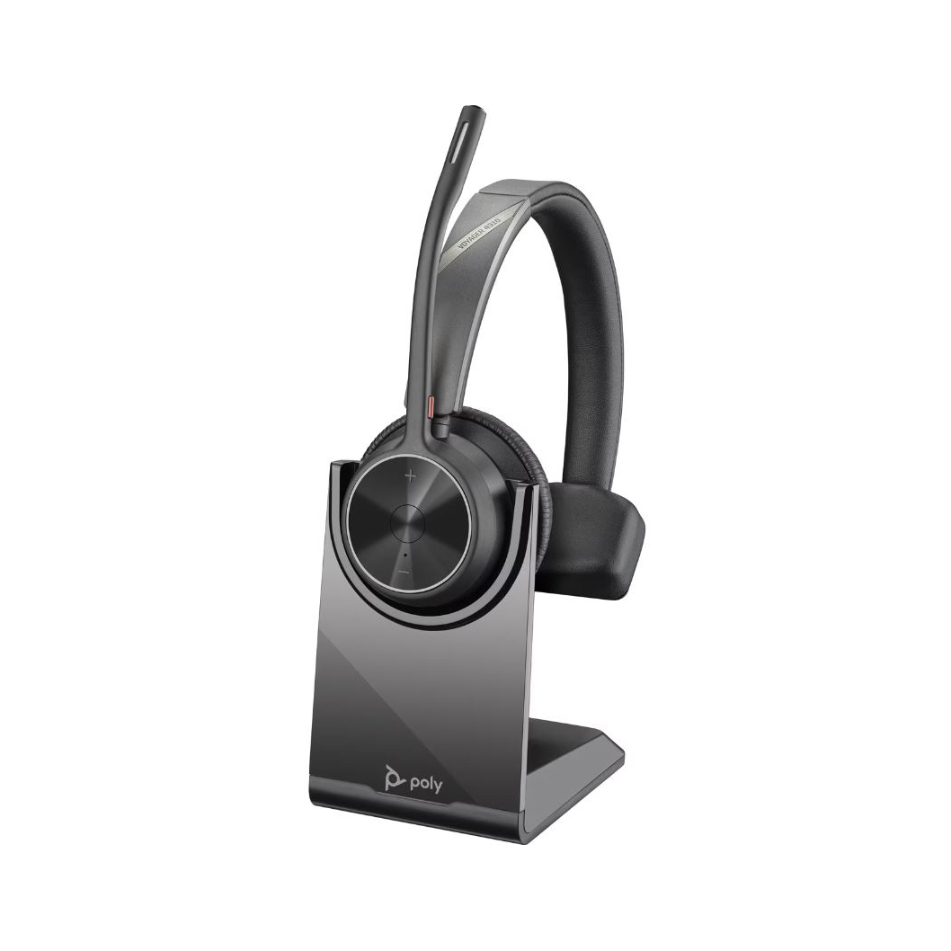 Poly Voyager 4310 Headset +BT700 dongle +Charging Stand von Poly