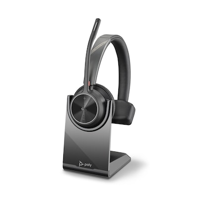 Poly Voyager 4310 UC Bluetooth Headset Mono mit Stand von Poly