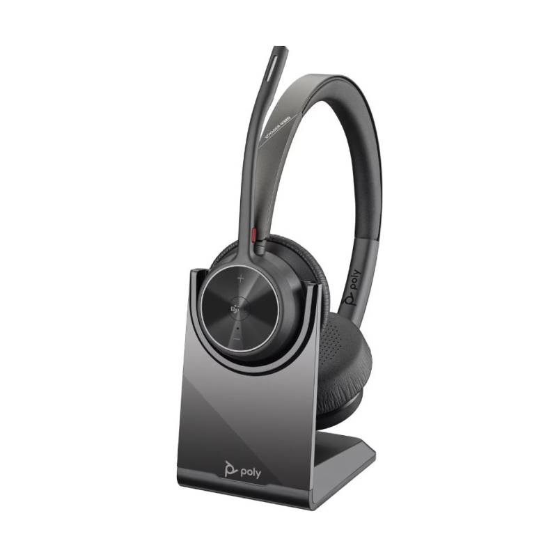 Poly Voyager 4320 Headset +BT700 dongle +Charging Stand B-Ware von Poly