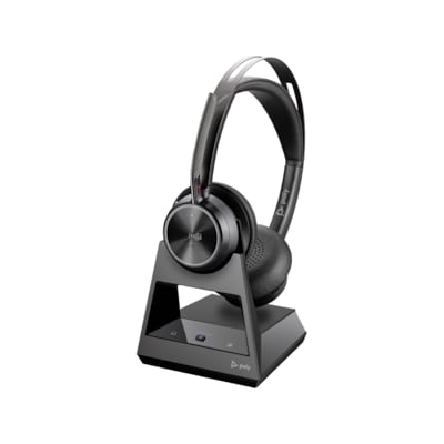 Poly Voyager Focus 2-M USB-C Headset, MS-Teams, ANC, Tischladestation von Poly