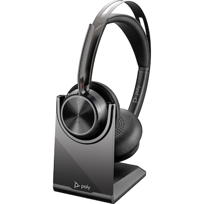Poly Voyager Focus 2 UC Headset + USB-A-an-USB-C-Kabel + Ladestation (Retail) von Poly