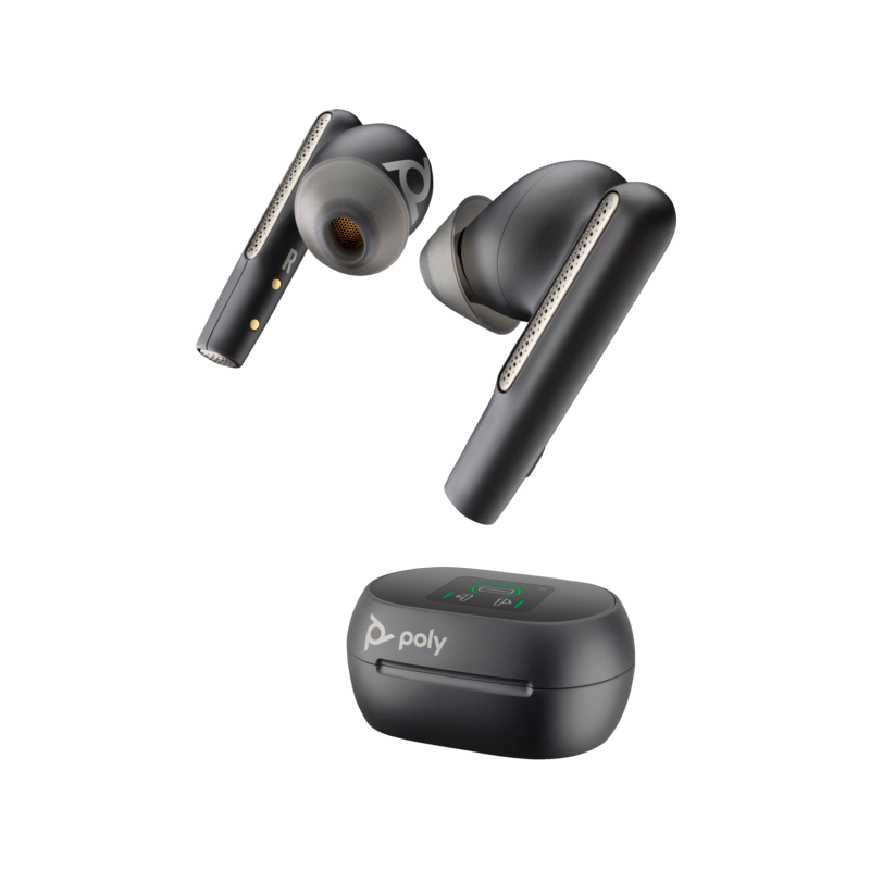 Poly Voyager Free 60 + UC Carbon Black Earbuds +BT700 USB-C Adapter +Touchscreen Charge Case Poly Voyager Free 60 + UC Carbon Black Earbuds +BT700 USB-C Adapter +Touchscreen Charge Case von Poly