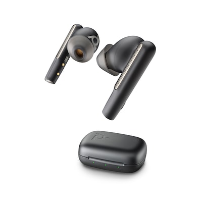 Poly Voyager Free 60 True Wireless Kopfhörer USB-C mit Ladecase Carbon Black von Poly
