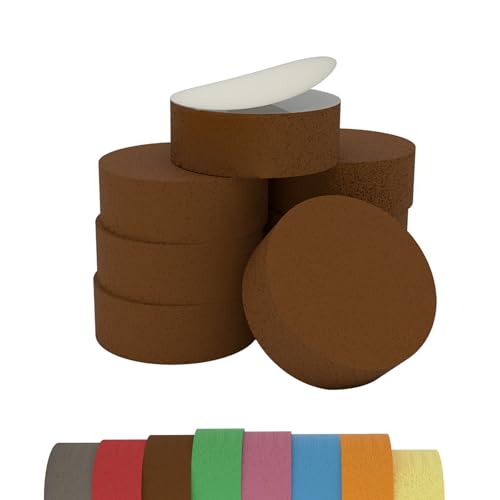 PolySound Sylo High-End Lautsprecherfüße - 8er Set Schwingungsdämpfer aus Sylomer, für klare Klangqualität bei Subwoofer & Lautsprecher von 23-60 kg, Braun PolySound Sylo High-End Lautsprecherfüße - 8er Set Schwingungsdämpfer aus Sylomer, für klare Klangqualität bei Subwoofer & Lautsprecher von 23-60 kg, Braun von PolySound
