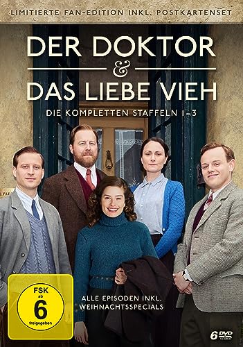 Der Doktor und das liebe Vieh - Die kompletten Staffeln 1-3 LTD. - Limitiertes Boxset inkl. Fan-Postkarten (exklusiv bei Amazon) von Polyband/WVG