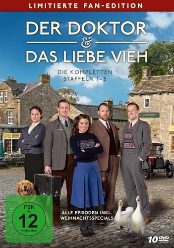 Der Doktor und das liebe Vieh - Die kompletten Staffeln 1-5 LTD. - Die limitierte Fan-Edition inkl. Magnet-Sticker [10 DVDs] von Polyband/WVG