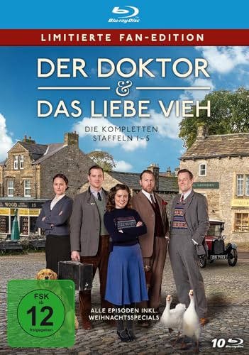 Der Doktor und das liebe Vieh - Die kompletten Staffeln 1-5 LTD. - Die limitierte Fan-Edition inkl. Magnet-Sticker [Blu-ray] von Polyband/WVG