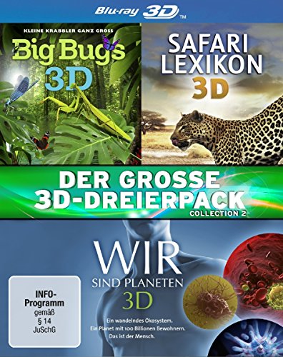 Der große 3D-Dreierpack - Collection 2 [Blu-ray 3D] von Polyband/WVG
