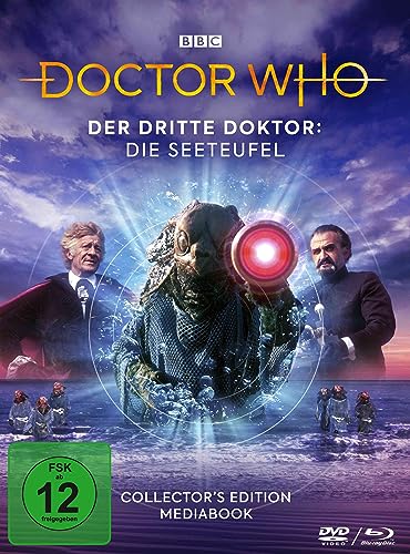 Doctor Who: Der Dritte Doktor - Die Seeteufel - Mediabook Edition (DVD & Blu-ray Combo) LTD. von Polyband/WVG