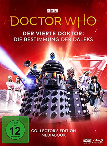 Doctor Who: Der Vierte Doktor - Die Bestimmung der Daleks - Limited Mediabook Edition (DVD & Blu-ray Combo) LTD. von Polyband/WVG