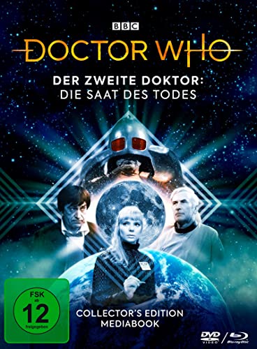 Doctor Who: Der Zweite Doktor - Die Saat des Todes (Mediabook Edition, DVD & Blu-ray Combo) (+ Bonus-DVD) LTD. von Polyband/WVG