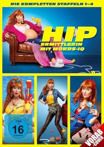 HIP: Ermittlerin mit Mords-IQ - Boxset Staffel 1 - 4 - Limitierte Fan-Edition inkl. Poster [12 DVDs] von Polyband/WVG